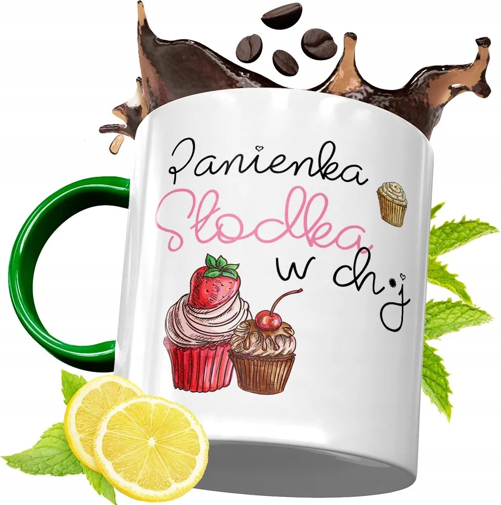 Zöld Bögre Feleség Barátnőjének Ajándék fényképes nyomattal