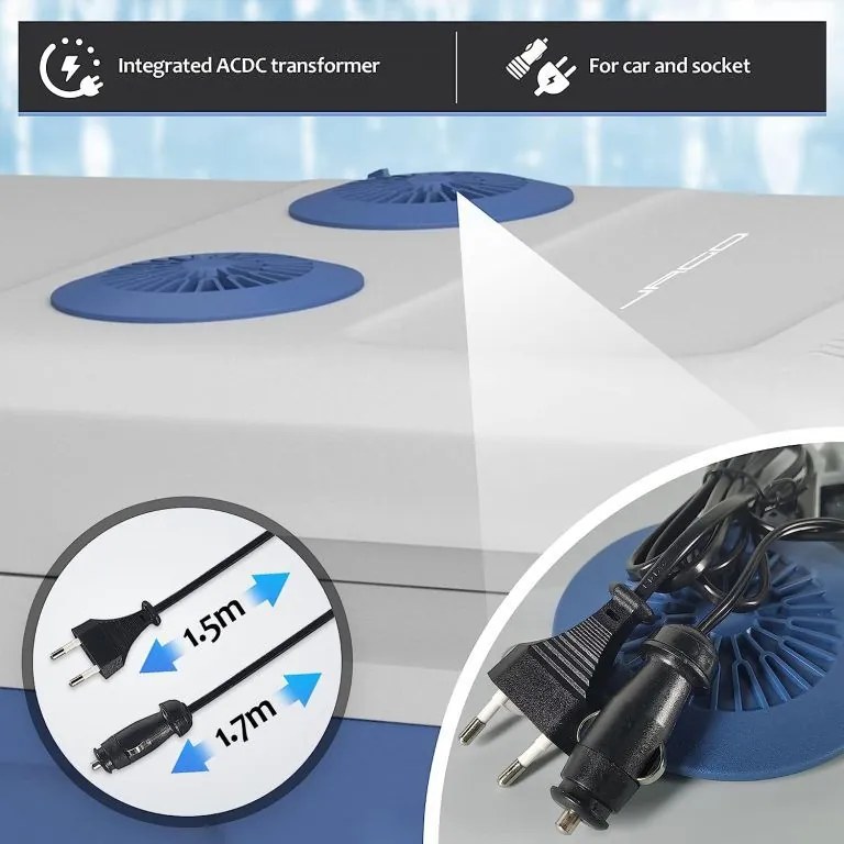 JAGO Hűtődoboz 40 L kék