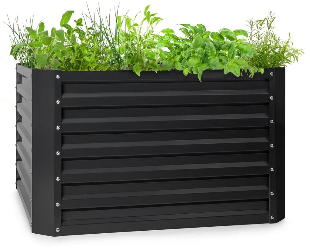 Blumfeldt Blum High Grow Straight, magaságyás, 100 x 60 x 100 cm, 600 l, acél