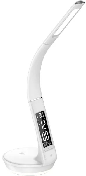 Retlux-LED Dimmelhető lámpa vezeték nélküli újratölthető Qi-vel és kijelzővel LED/6W/230V 3000/4000/6000K