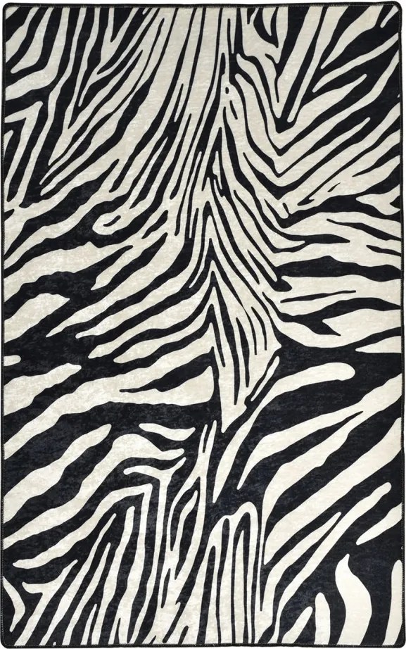 Zebra mintás szőnyeg