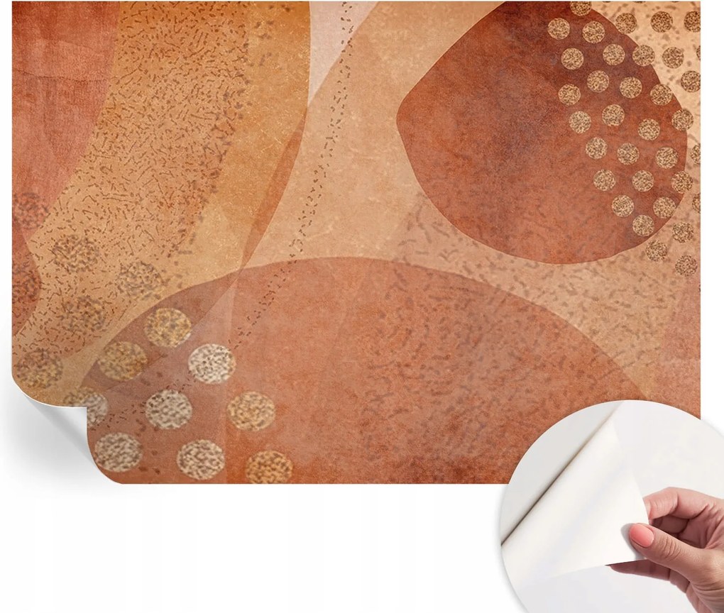 Dekoratív Öntapadós Tapéta Divatos Minták Földi kompozíciók 208x146 cm