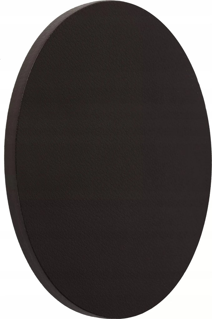 LED-es fali lámpa fa barna kerek 14 cm hálószobába Lucide