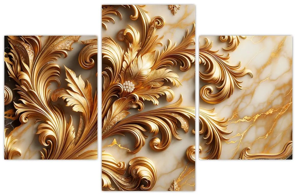 Kép - Márvány arannyal (90x60 cm)