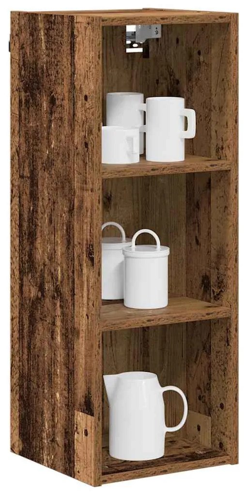 Függő szekrény polcokkal Riga Öreg fa 30 x 29,5 x 80 cm Faanyag