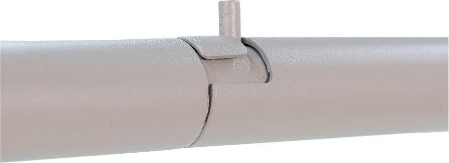 Szürkésbarna acél ruhatartó állvány 118x160x57 cm Hang-On – Spinder Design