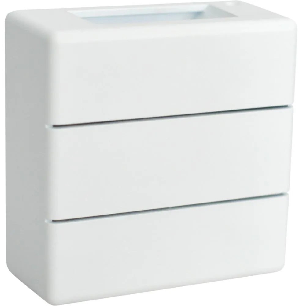 Immax 08521L - LUXLINE LED kültéri fali lámpatest 6W/230V 3000K IP54 fehér