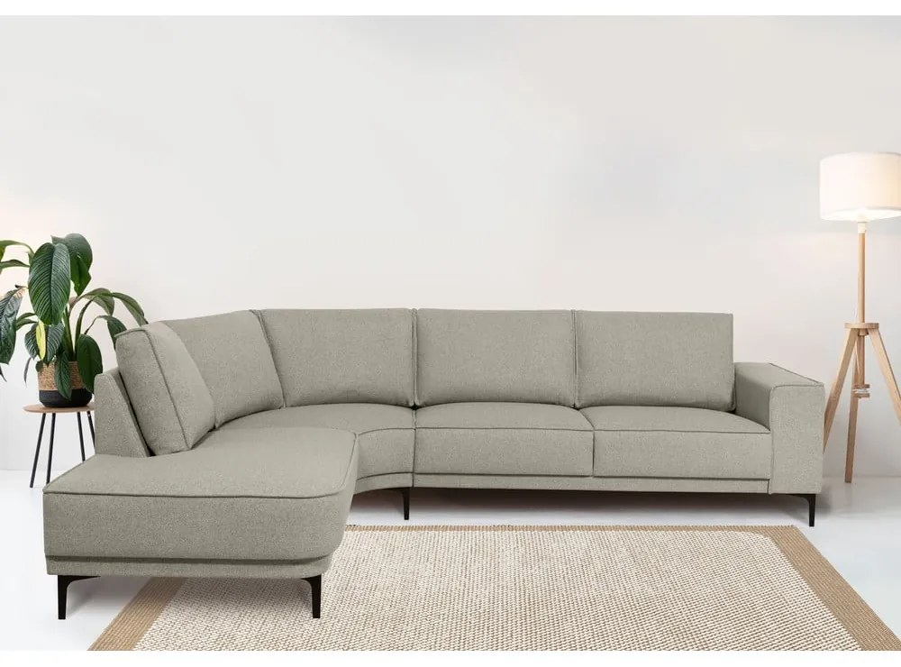Világosszürke sarokkanapé (bal oldali) Copenhagen – Scandic
