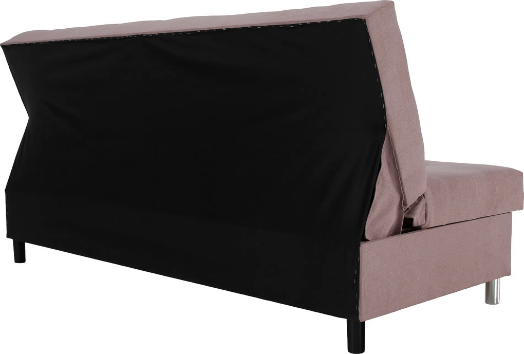 Kihúzható kanapé, rózsaszín, ALADA
