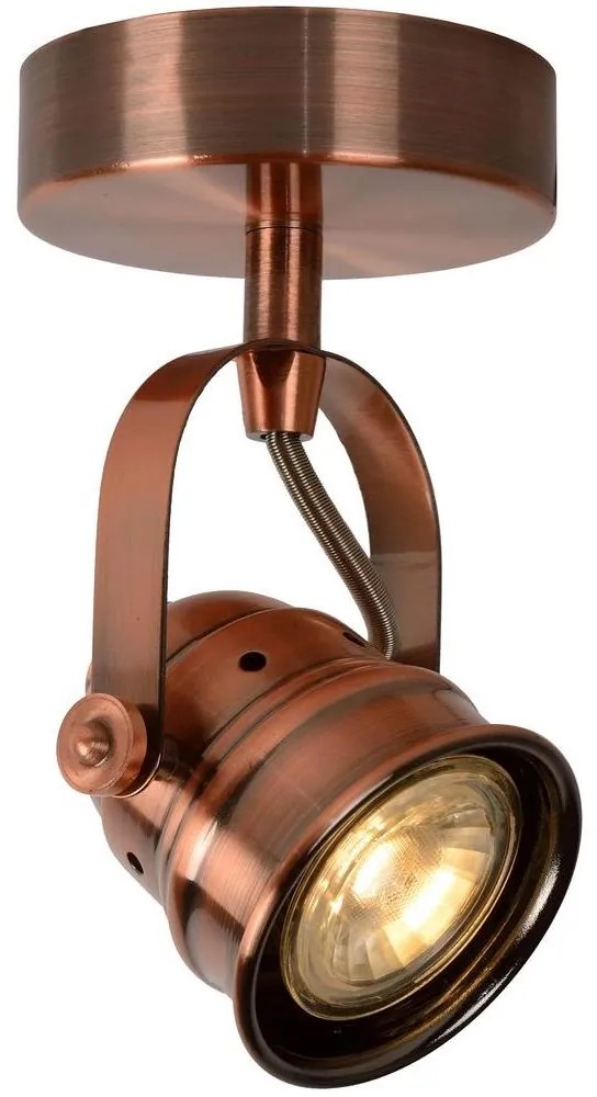 Lucide 77974/05/17 - LED Spotlámpa CIGAL 1xGU10/5W/230V réz