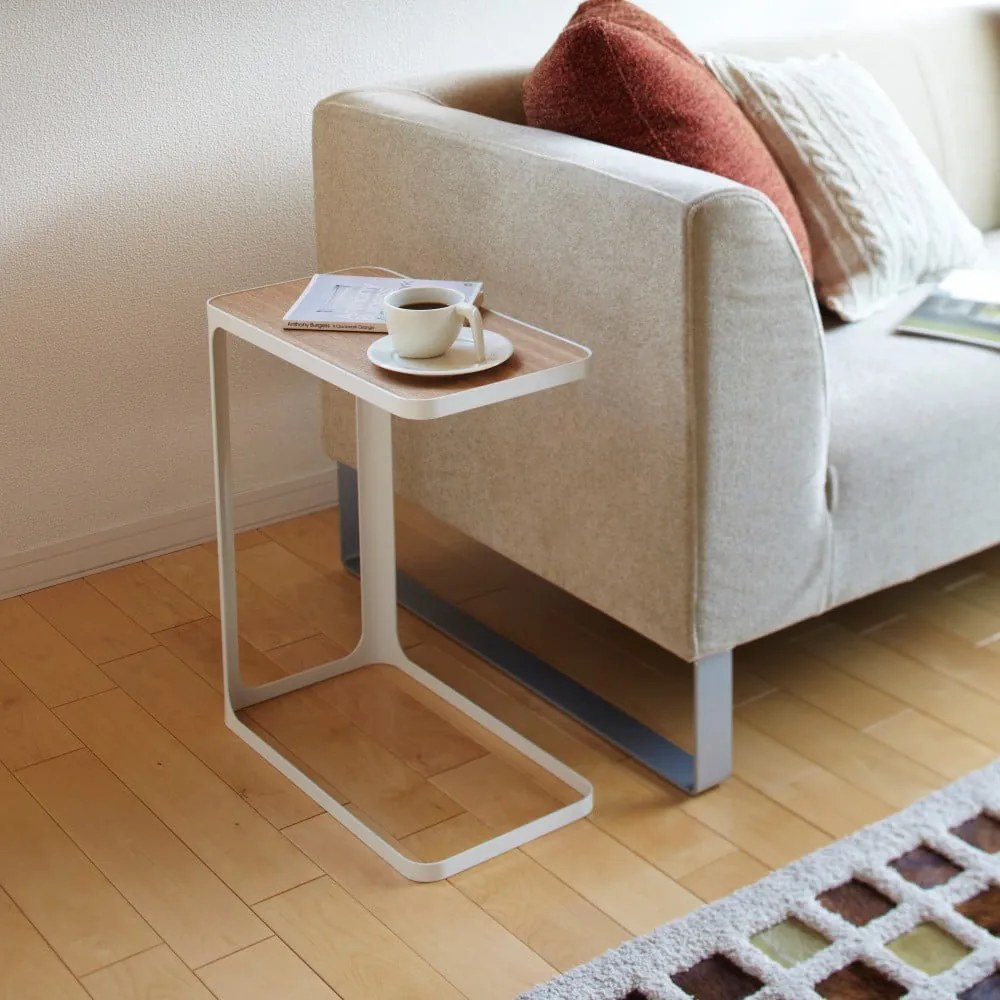 Frame fehér tárolóasztal - YAMAZAKI
