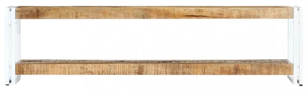 tömör mangófa TV-szekrény 150 x 30 x 40 cm