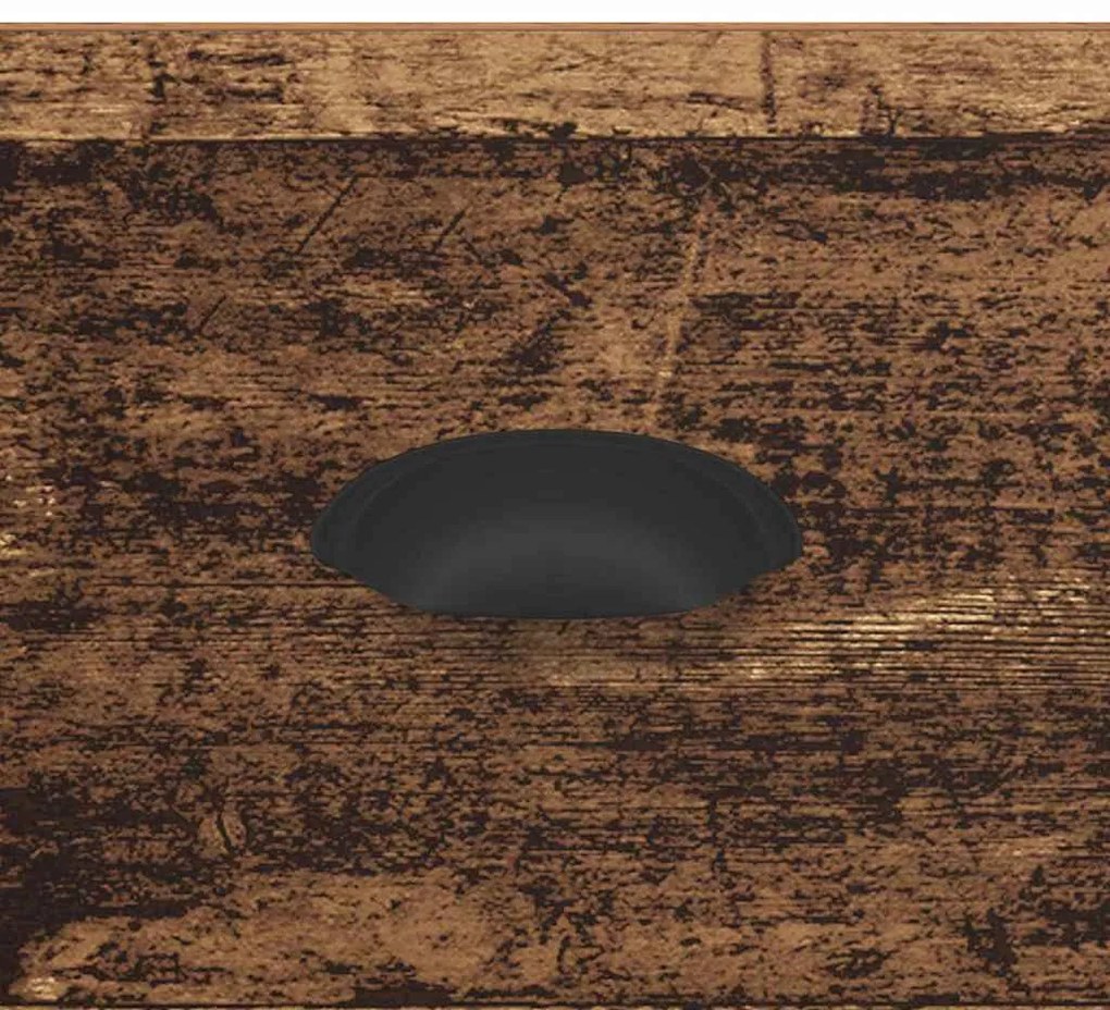 Éjjeliszekrény fiókkal Öreg fa 39 x 39 x 67,5 cm Faanyag