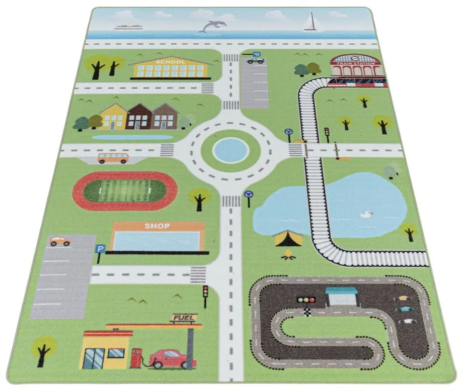 Zöld gyerek szőnyeg 160x230 cm Play – Ayyildiz Carpets