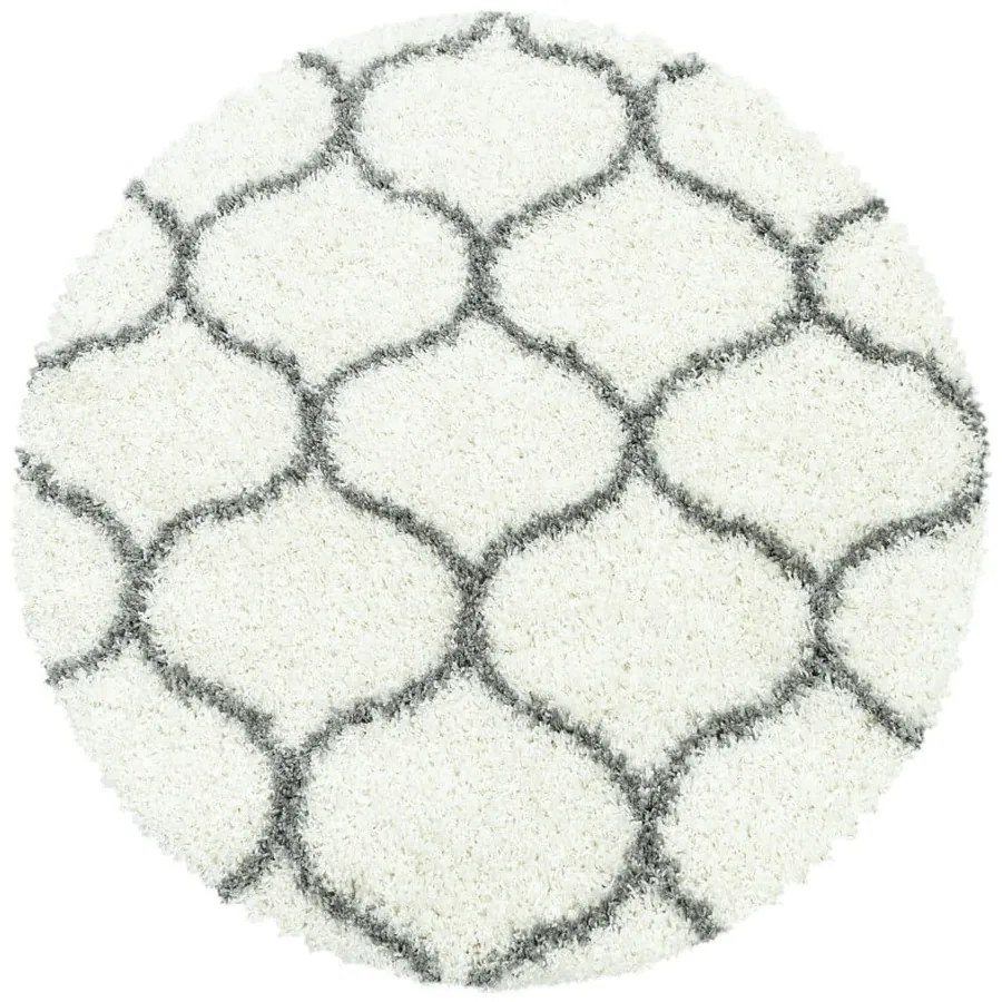 Krémszínű kerek szőnyeg ø 80 cm Salsa – Ayyildiz Carpets