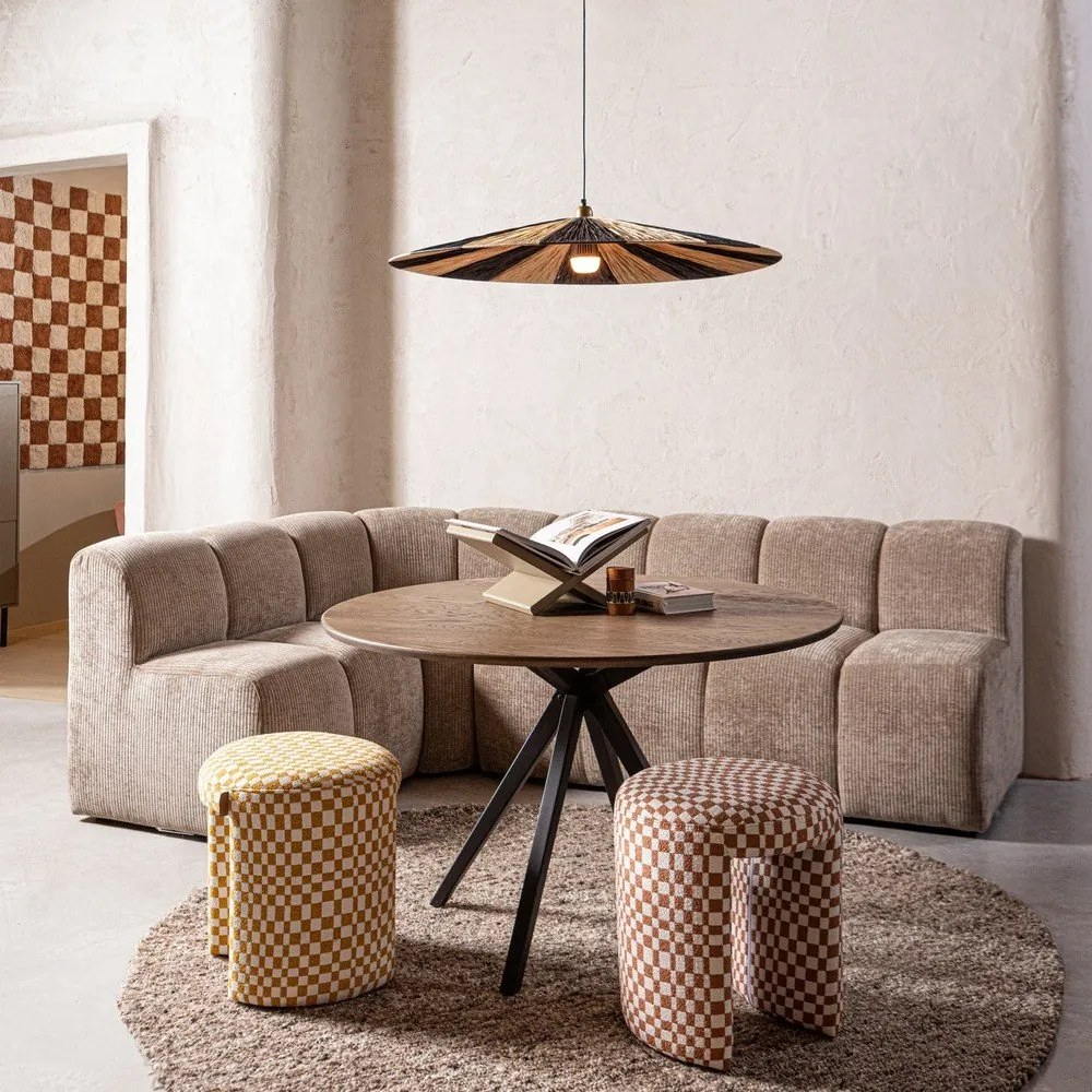 Sárga kárpitozott ülőke Charlie – WOOOD