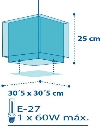 Dalber D-43422 - Gyereklámpa PETIT MARIN 1xE27/60W/230V