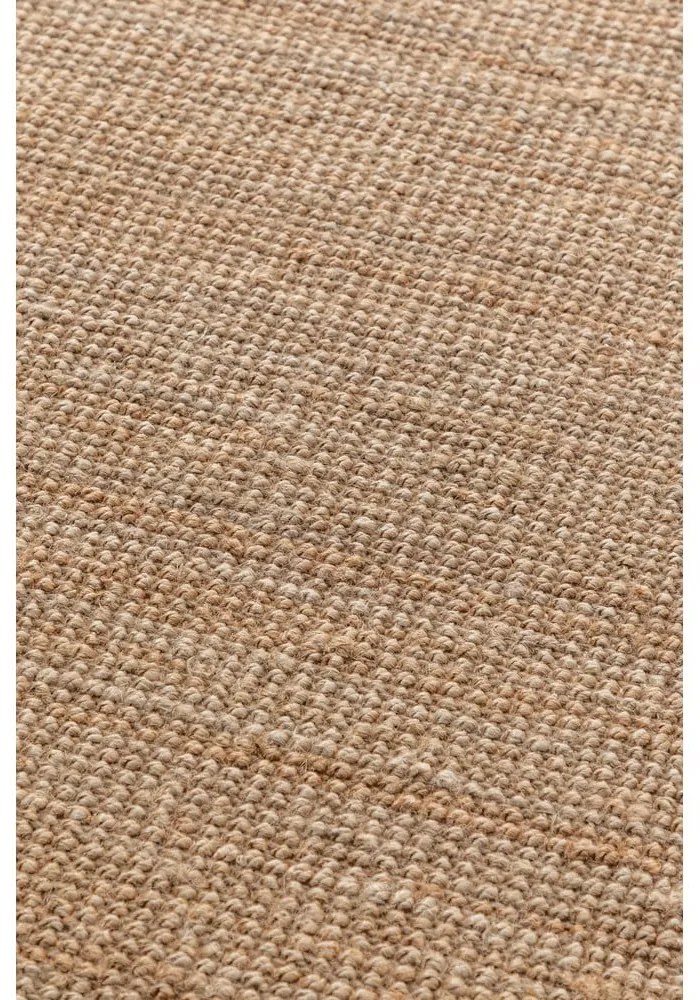 Natúr színű juta futószőnyeg 80x200 cm Bouclé – Hanse Home