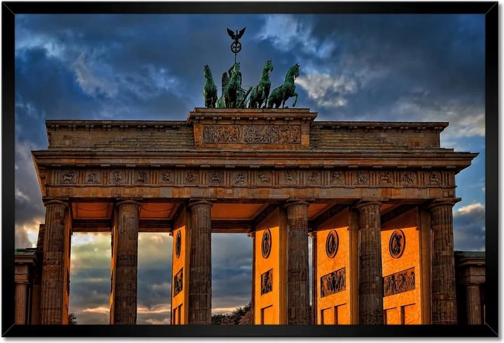 Poszterek keretben 60x40 Brandenburgi kapu