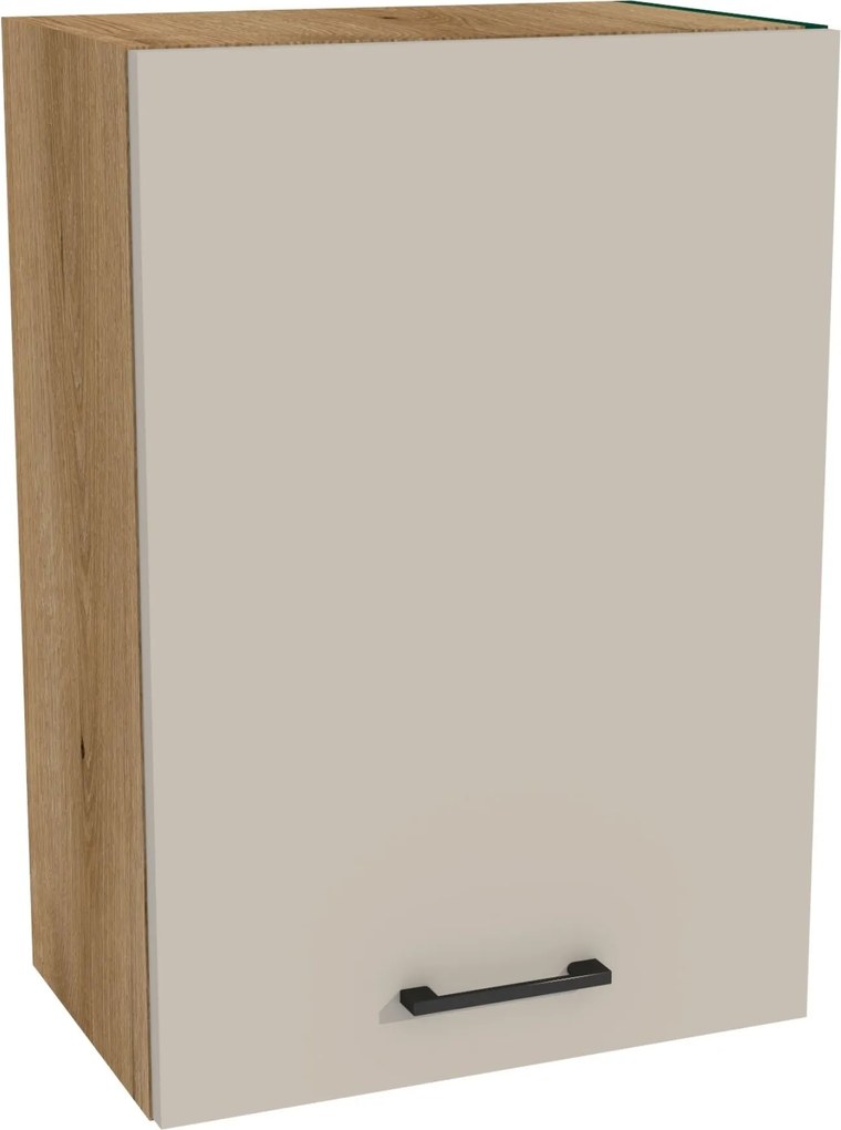 Konyhaszekrény felső 50/72 Capri korpusz tölgy Evoke front Kasmír matt