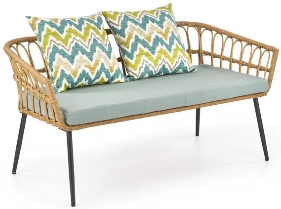 Rattan dupla fotel LIERNE 2S