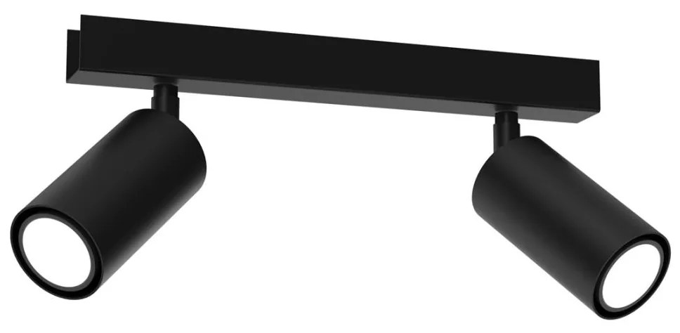 Spotlámpa HUDSON 2xGU10/8W/230V fekete