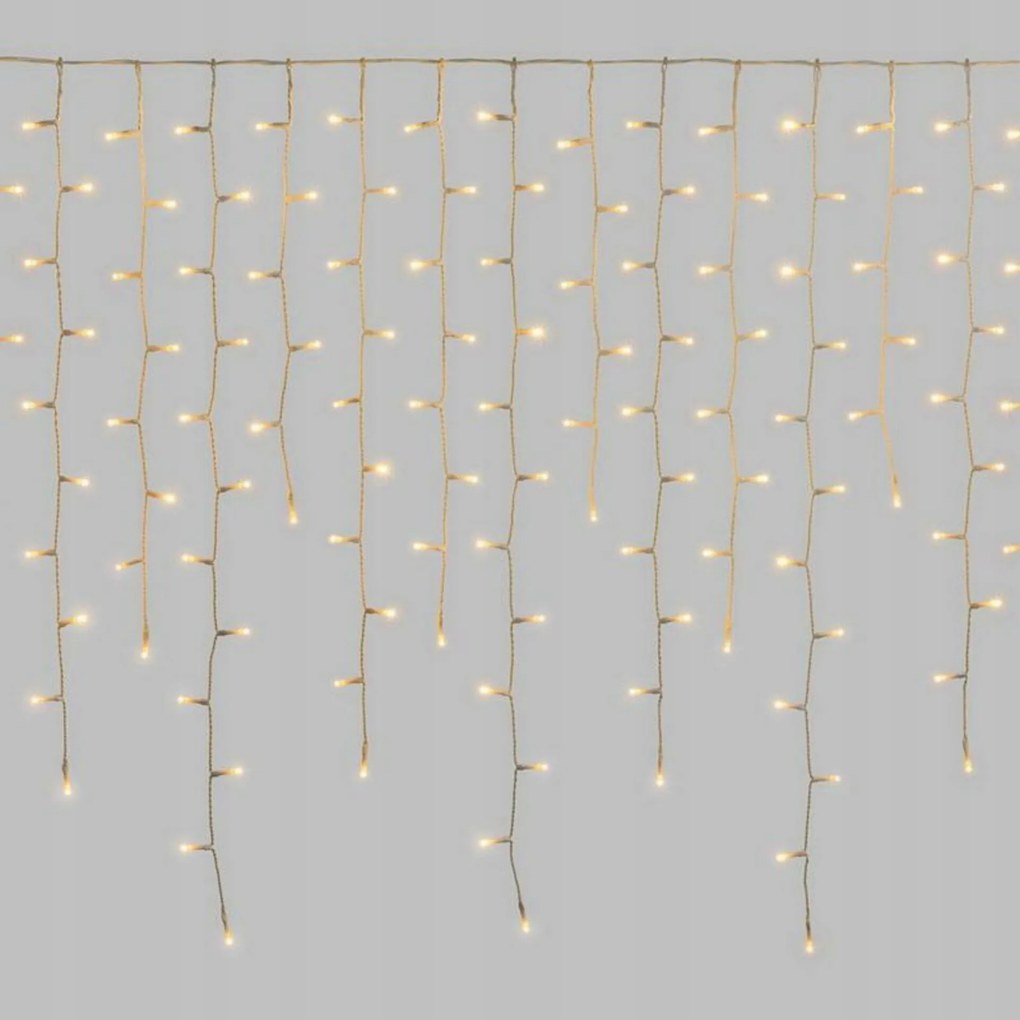 Xmas King XmasKing Led sztalaktit 3,5x0,85m 432 Led, 24V kültéri csatlakoztatható