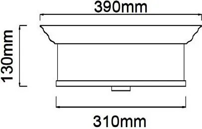 Mennyezeti Lámpa Arany FAMBURO PL GOLD ORLICKI OR84870