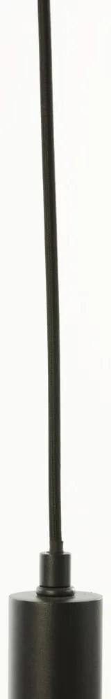 Szürke mennyezeti lámpa üveg búrával ø 21 cm Lekar – Light &amp; Living