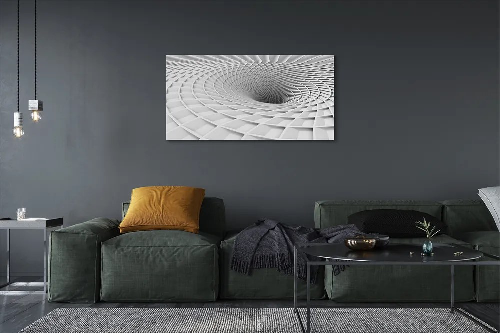 Canvas képek 3d geometriai garat 100x50 cm
