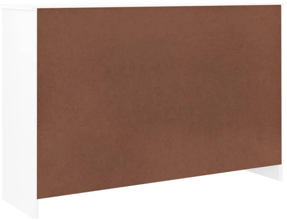 ALTA fehér tömör fenyőfa komód 112x35x73 cm