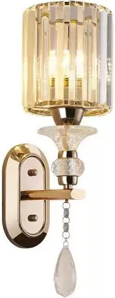 Kristály fali lámpa kristály arany színű