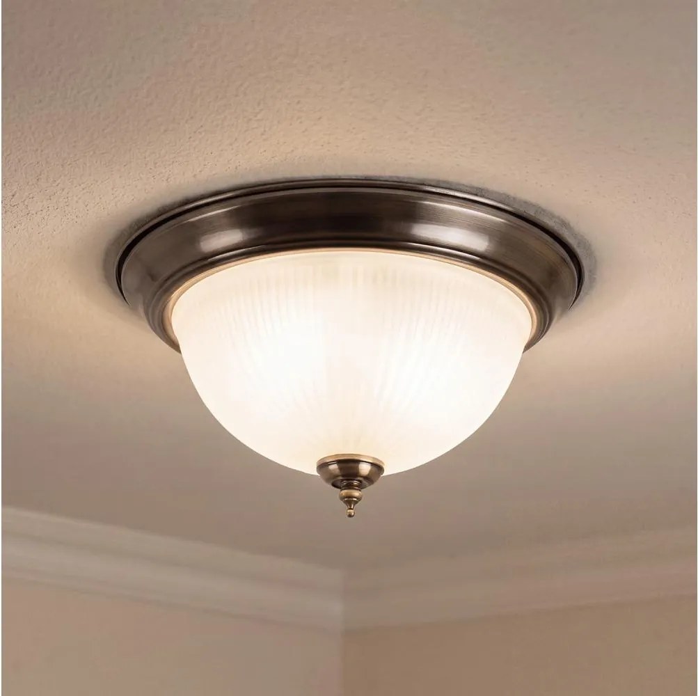 Brilagi - Mennyezeti lámpa FRESCO 2xE27/40W/230V Ø 28 cm, sárgaréz