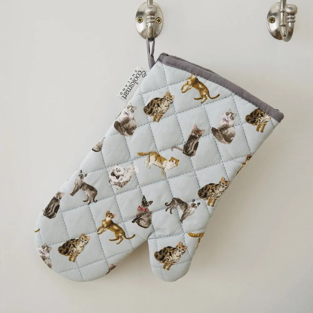 Konyharuha, kötény és edényfogó szett 5 db-os Curious Cats – Cooksmart ®