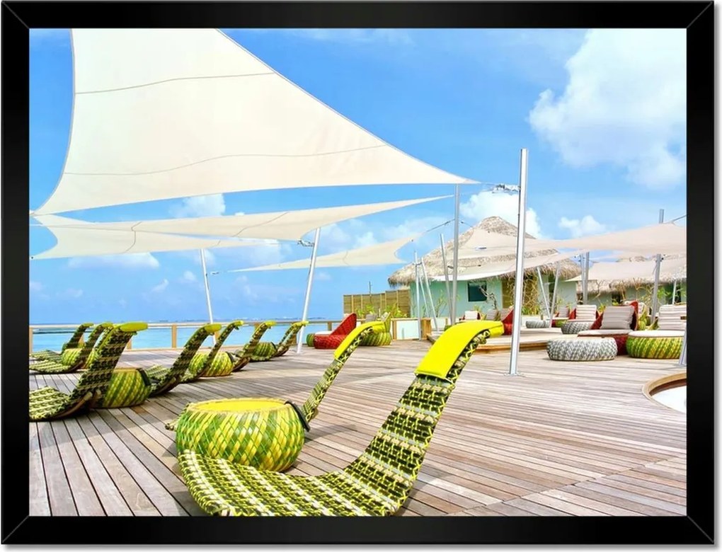 Poszterek keretben 40x30 Nyaralás a trópusokon