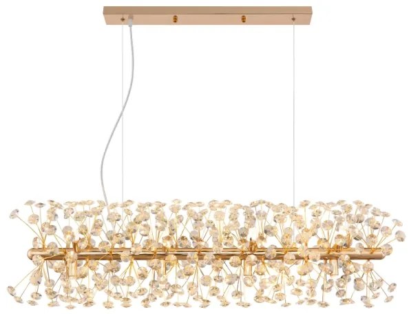 Globo 64135H4 - LED kábelcsillár KATRINA 12xG9/3,5W/230V arany