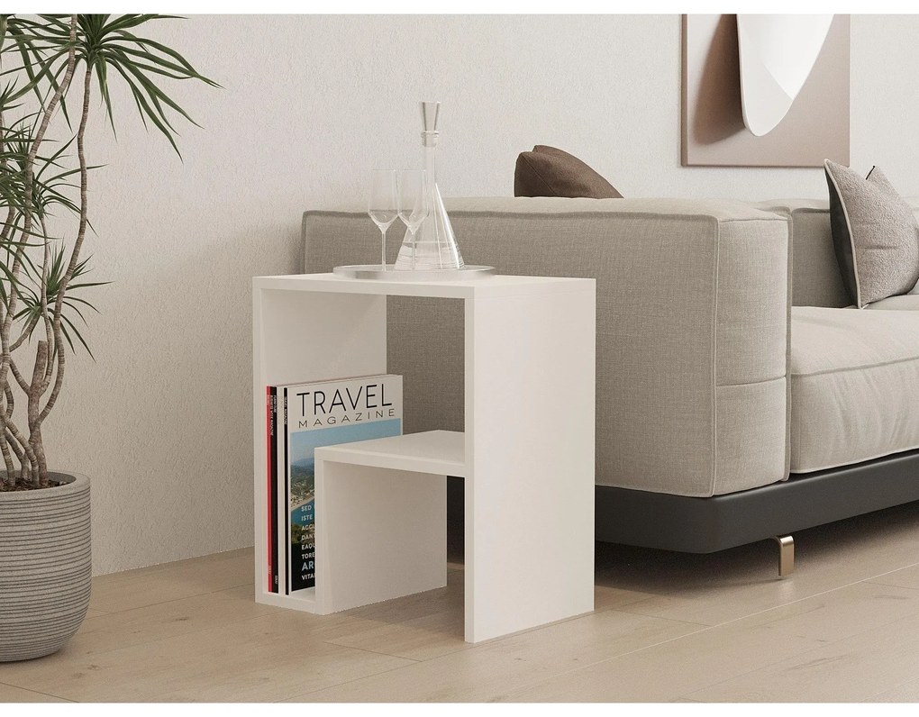 Kis asztal Yepa - White