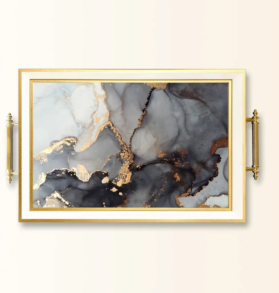 Üveg tálca, 38×24 cm – TPB9869