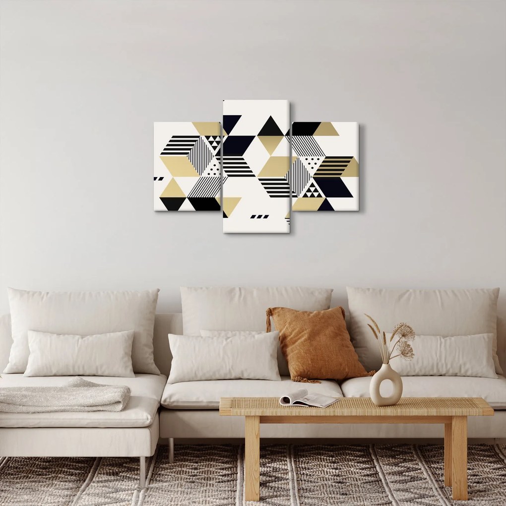 Kép - Geometriai formák N⁰1 (90x60 cm)