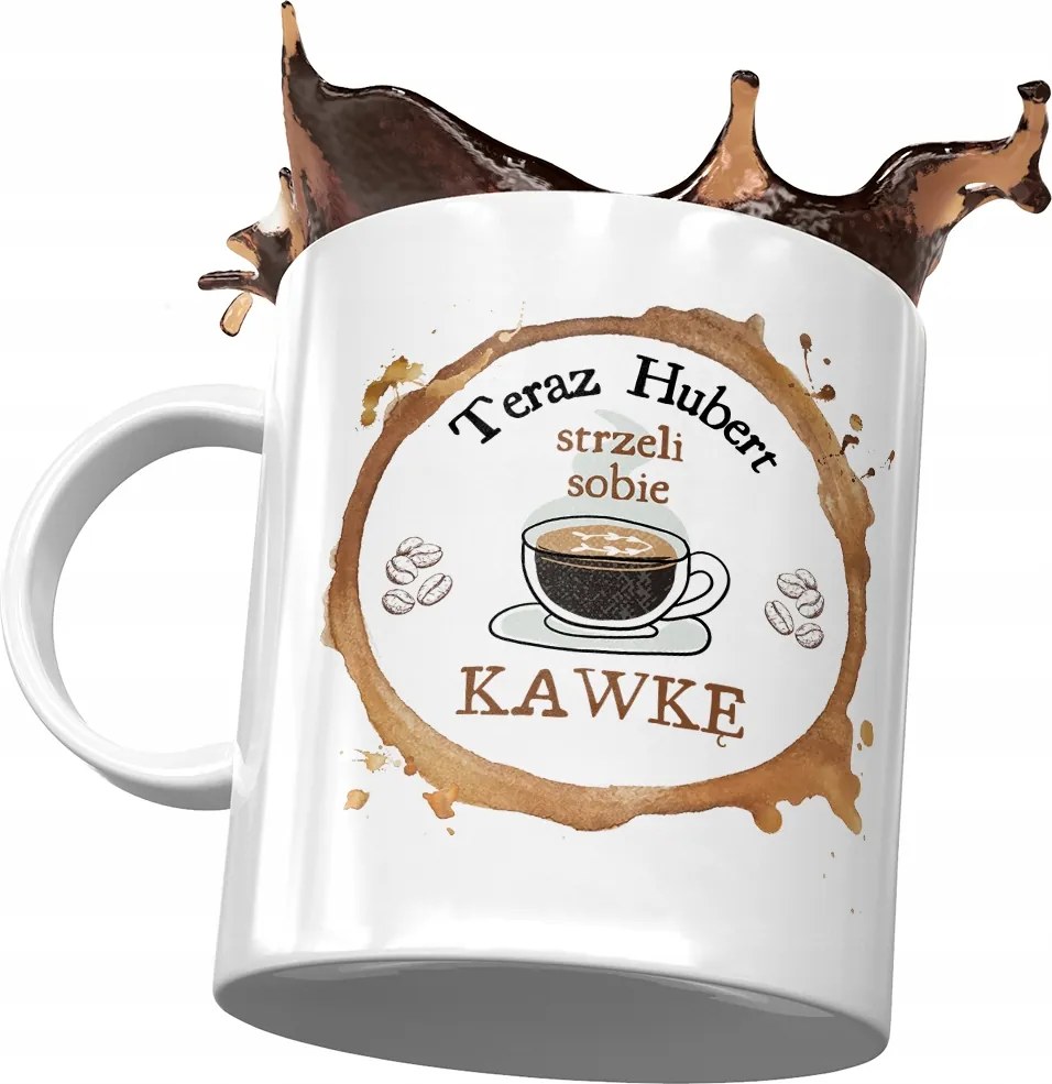 Bögre Hubert Barát Barátnak Ajándék Nyomtatott Fotóval