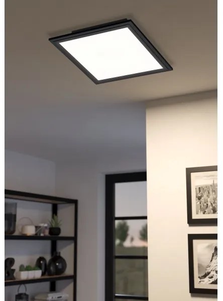Eglo 31723 - LED Dimmelhető mennyezeti lámpa SALOBRENA-Z LED/15,3W/230V fekete