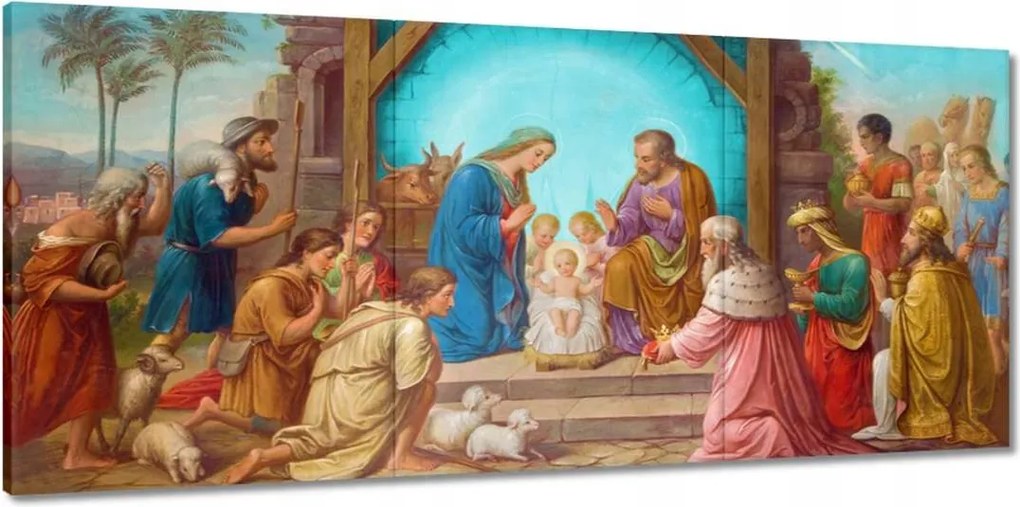 Vászonkép 150x70 Betlehemi jászol