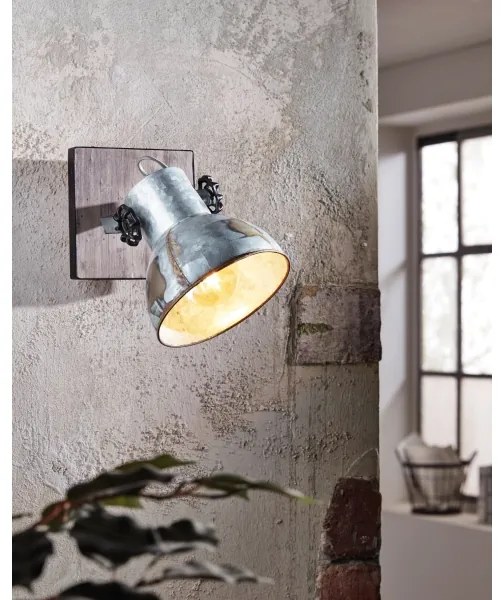 Eglo 49648 - Spotlámpa BARNSTAPLE 1xE27/40W/230V