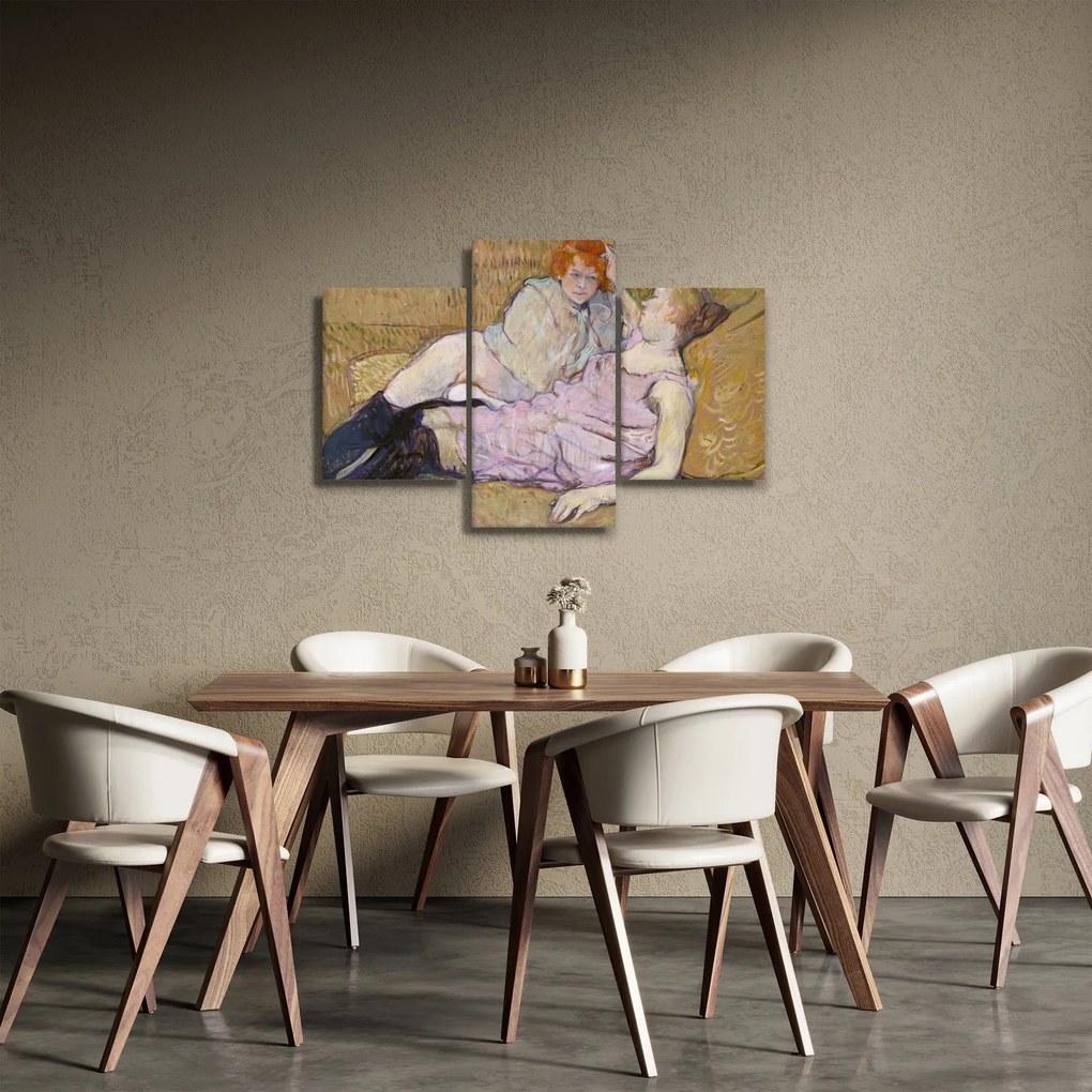 Kép - Henri de Toulouse-Lautrec, The Sofa, reprodukciók (90x60 cm)
