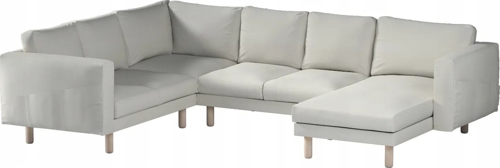 Dekoria Norsborg 5 személyes kanapé huzat Ikea szürke