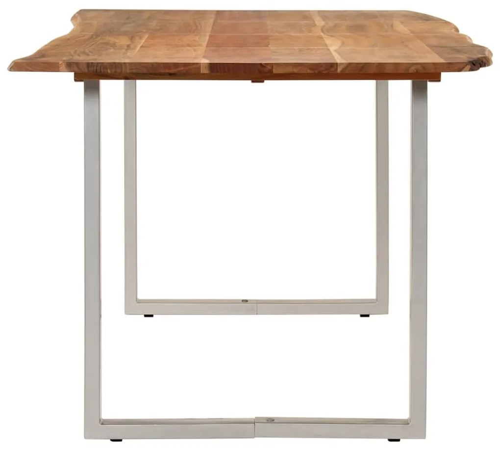 Tömör akácfa étkezőasztal 180 x 90 x 76 cm