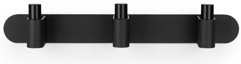 Fogas Viefe CASEY RACK alumínium, texturált fekete láva - matt fekete