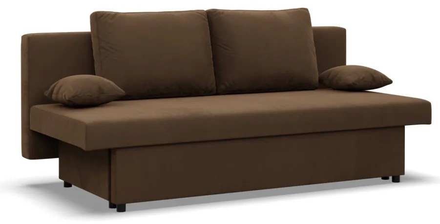 Sony kanapé, szövet anyag, hab töltet, barna