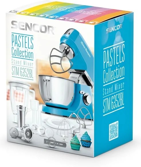 Sencor STM 6352BL konyhai robotgép, kék színű
