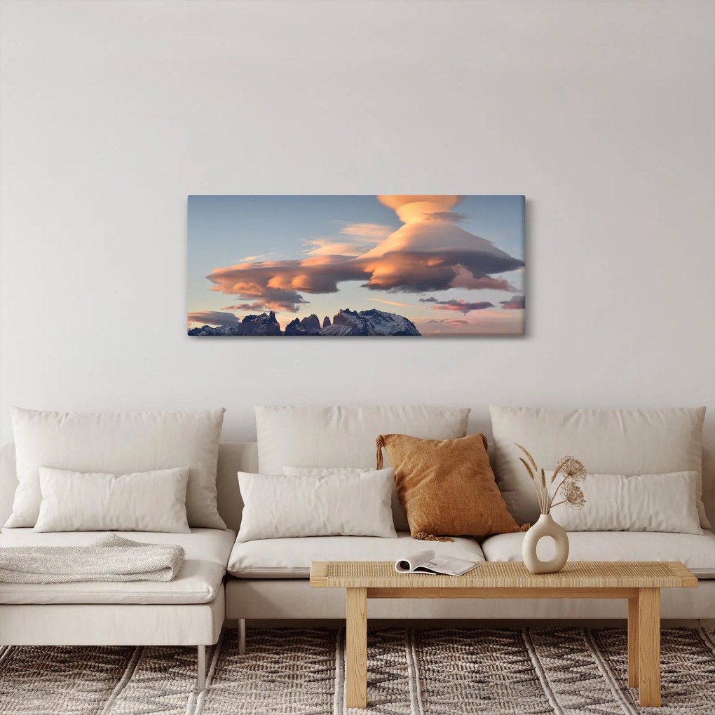 Kép - Varázslatos ég (120x50 cm)